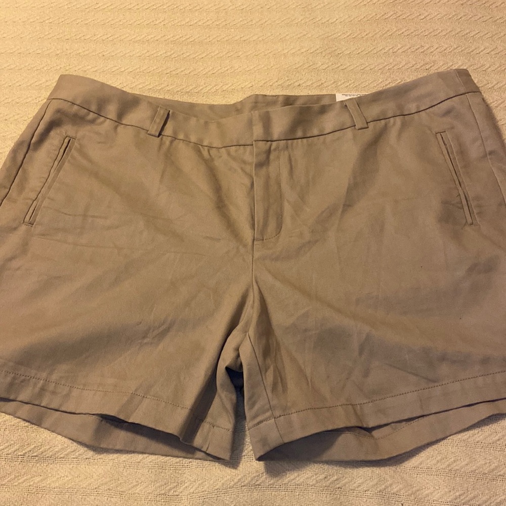 NWT Stylus khaki shorts 20W
